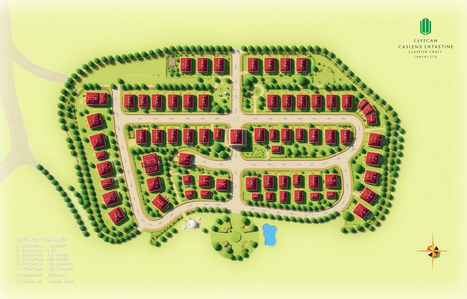 Master plan layout